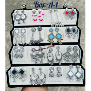 Premium Jhumka Name Box 16 Pair